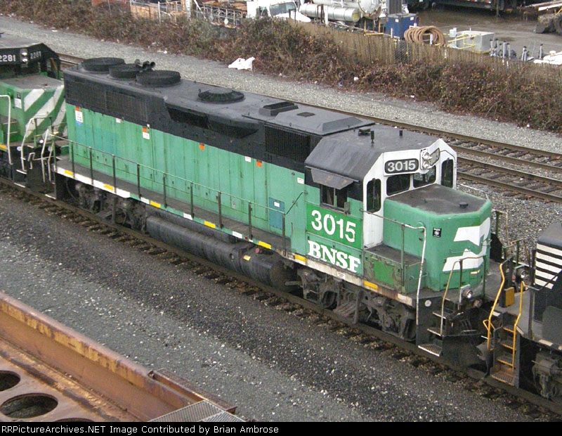 BNSF GP40M 3015